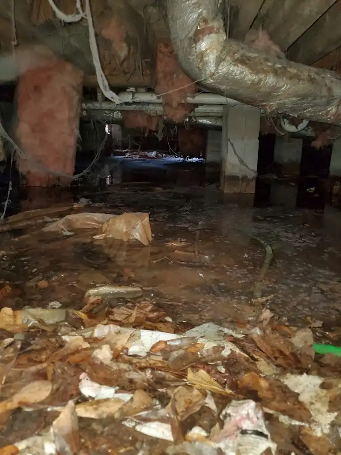 Crawl space flood assessment for Leak Detection & Repair in Pawtucket